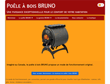 Tablet Screenshot of poelebruno.com